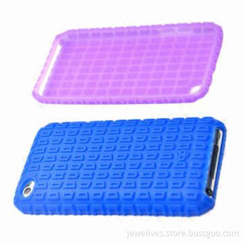 Silicone Case for iPod Touch 4, Comes in Various Colors